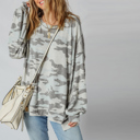  Cozy Camo Oversize Sweatshirt