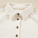  Cloud Nine Waffle Pullover Sweater