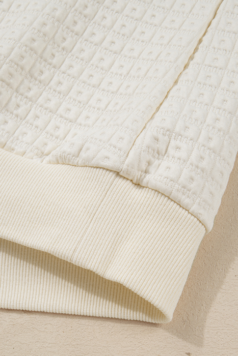 Cloud Nine Waffle Pullover Sweater