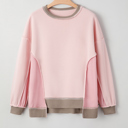  Blush Harmony Waffle Pullover