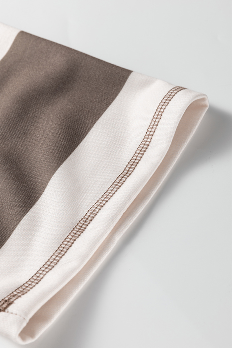 Retro Rib Zip Mockneck Pullover