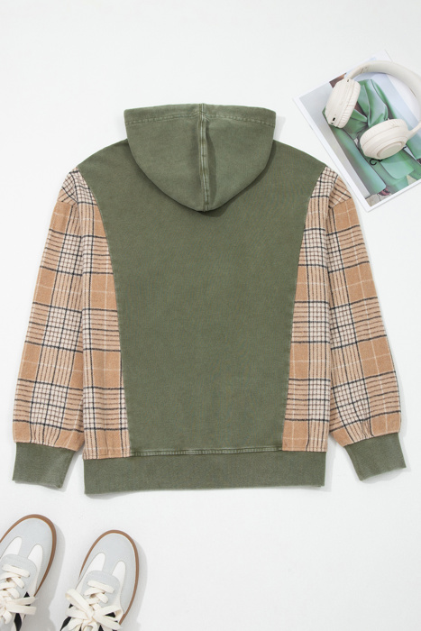 Countryside Cozy Plaid Hoodie