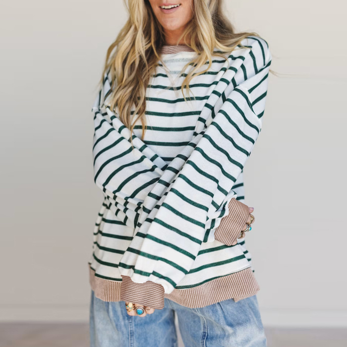 Harborline Striped Comfort Pullover