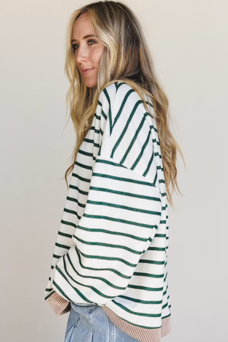 Harborline Striped Comfort Pullover