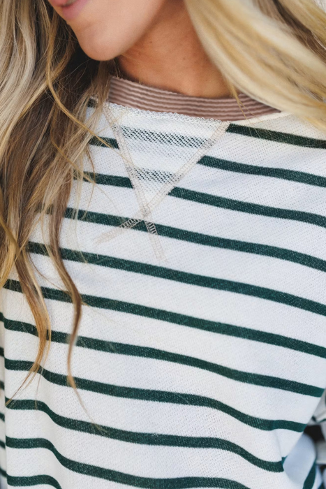 Harborline Striped Comfort Pullover