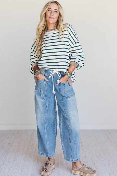 Harborline Striped Comfort Pullover