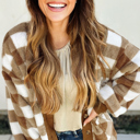  Cozy Checkmate Cardigan