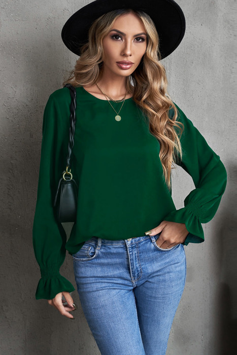 Evergreen Charm Blouse