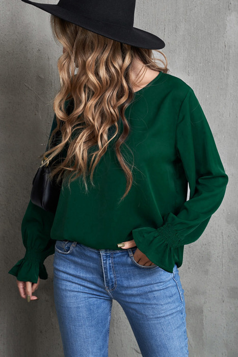 Evergreen Charm Blouse