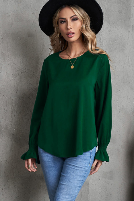 Evergreen Charm Blouse