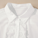  Garden Lace Ruffle Blouse