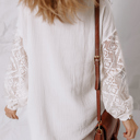  Lace Whisper Button-Up