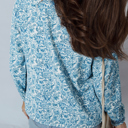  Blue Garden Charm Blouse