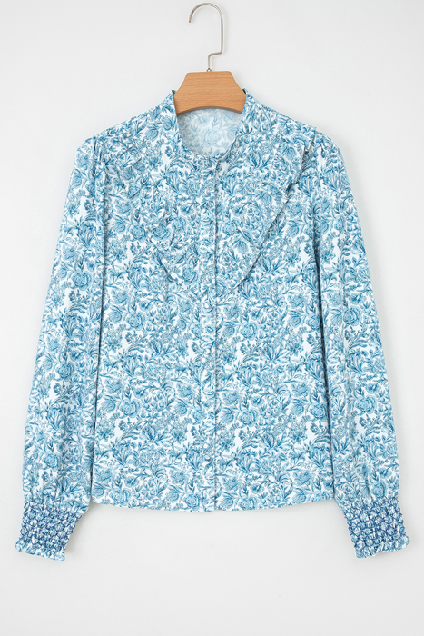 Blue Garden Charm Blouse