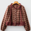  Crimson Meadow Eyelet Shirt