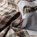  Harvest Haze Patchwork Plaid Shirt