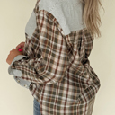  Harvest Haze Patchwork Plaid Shirt