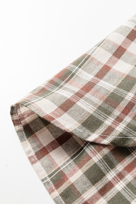 Harvest Haze Patchwork Plaid Shirt