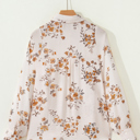  Golden Meadow Bloom Button-Up Blouse