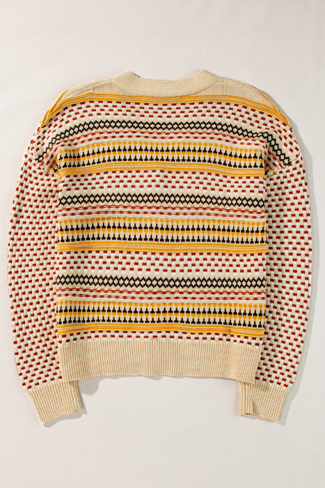 Golden Meadow Retro Cardigan