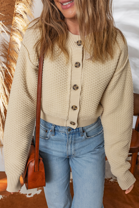 Buttercream Bliss Button Cardigan