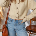  Buttercream Bliss Button Cardigan