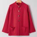  Scarlet Grace Button Jacket