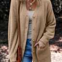  Mocha Embrace Cozy Cardigan