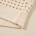  Soft Breeze Crochet Zip Cardigan
