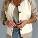  Cozy Harmony Colorblock Cardigan
