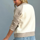  Cozy Harmony Colorblock Cardigan