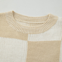  Cozy Checkerboard Bliss Sweater