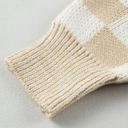  Cozy Checkerboard Bliss Sweater