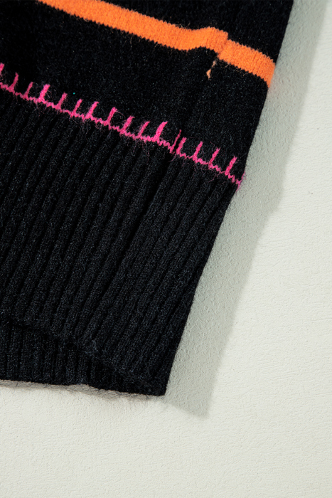Midnight Carnival Stripe Sweater