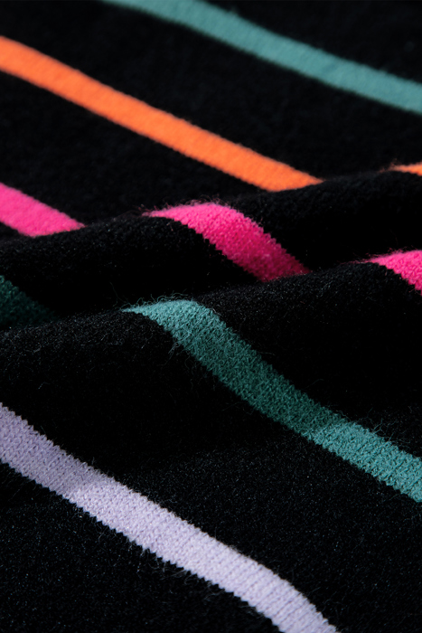 Midnight Carnival Stripe Sweater