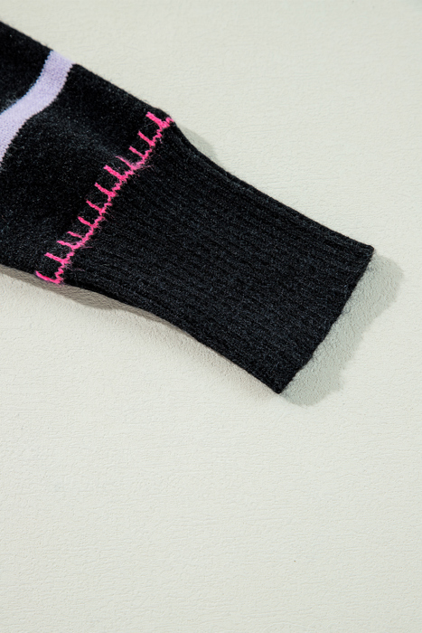Midnight Carnival Stripe Sweater