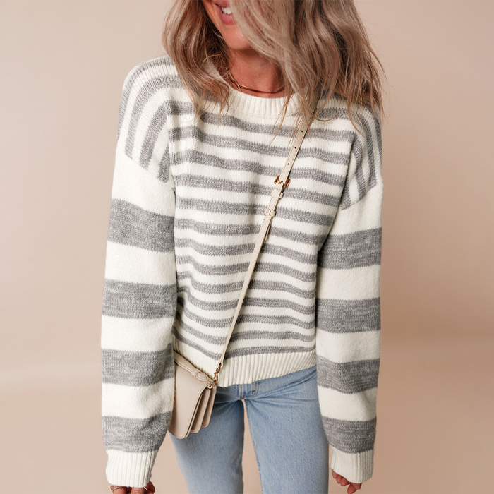 Silver Mist Weekend Sweater
