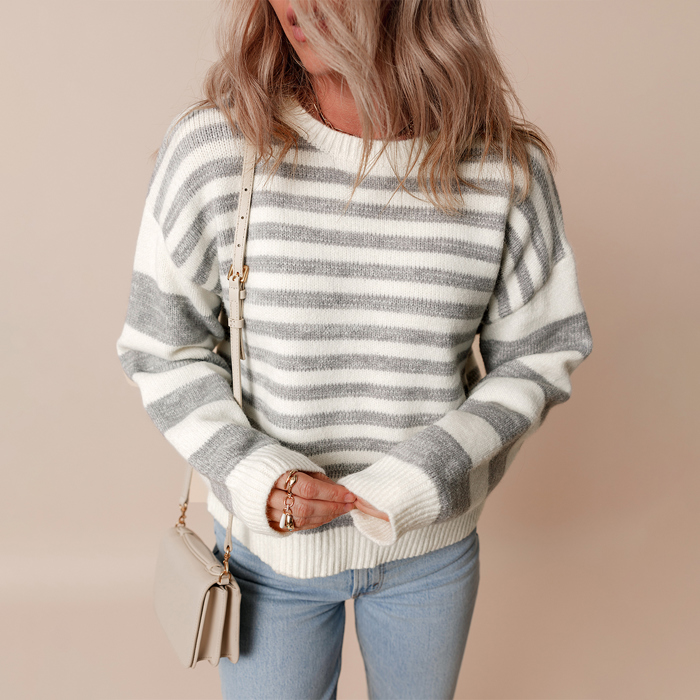 Silver Mist Weekend Sweater