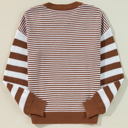  Caramel Horizon Striped Sweater