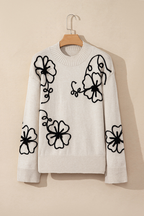 Wildflower Sketch Sweater