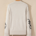  Wildflower Sketch Sweater