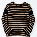  Timeless Striped Knit Pullover Sweater