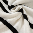  Pop Stripe Contrast Sweater