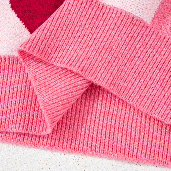 Sweetheart Checkered Knit