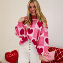 Sweetheart Checkered Knit