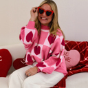  Sweetheart Checkered Knit