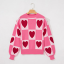  Sweetheart Checkered Knit