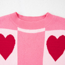  Sweetheart Checkered Knit