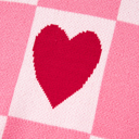  Sweetheart Checkered Knit