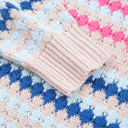  Sunset Coast Striped Knit Sweater